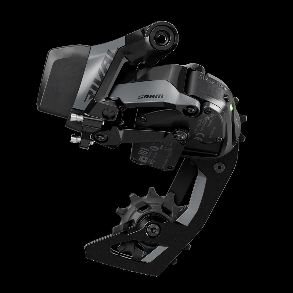 Sram 12-fach, max.36Z., sw/grau, Aluminium Schaltwerk SRAM Rival AXS E1
