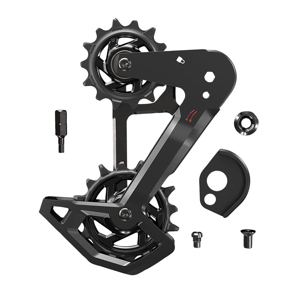 Sram Alu, inkl. kompletter Käfig, Pulleys Käfig Kit T-Type SRAM Eagle AXS