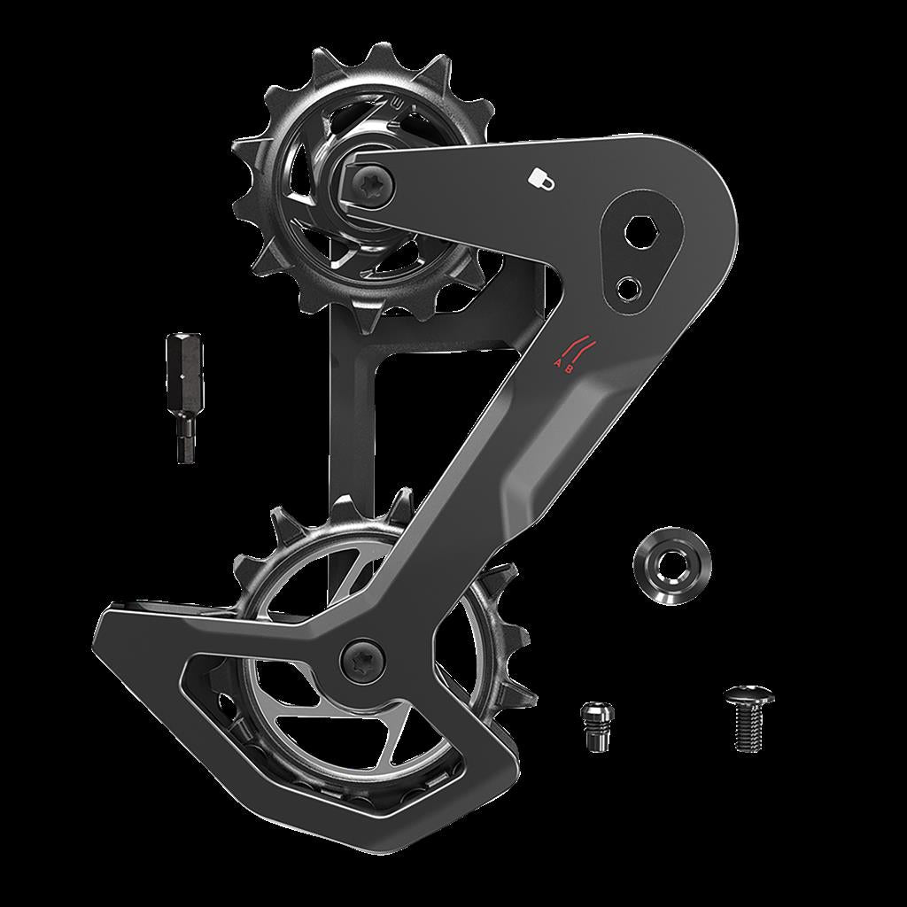 Sram Carbon, inkl. kompletter Käfig, Pulleys Käfig Kit T-Type SRAM Eagle AXS