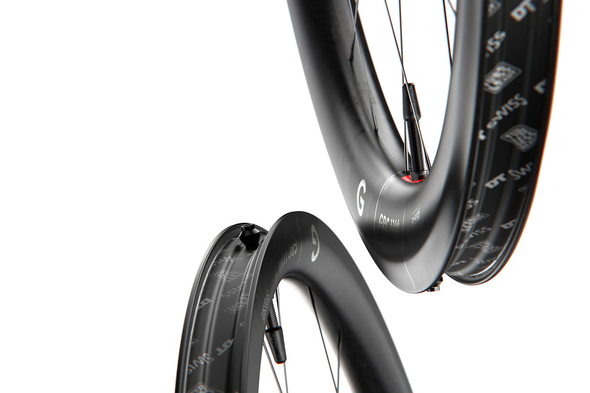 DT Swiss 28", 700C, Carbon, CL,100/12mm TA VR DT Swiss GRC1100 Dicut 50 DB 28"