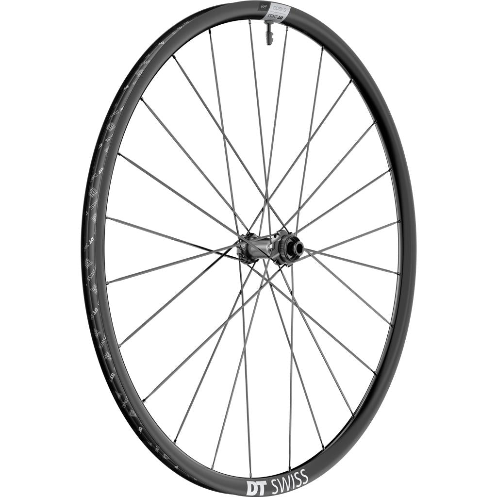 DT Swiss 28", Alu, schwarz, CL,100/12mm TA VR DT Swiss E 1800 Spline 23 DB 28"/22mm