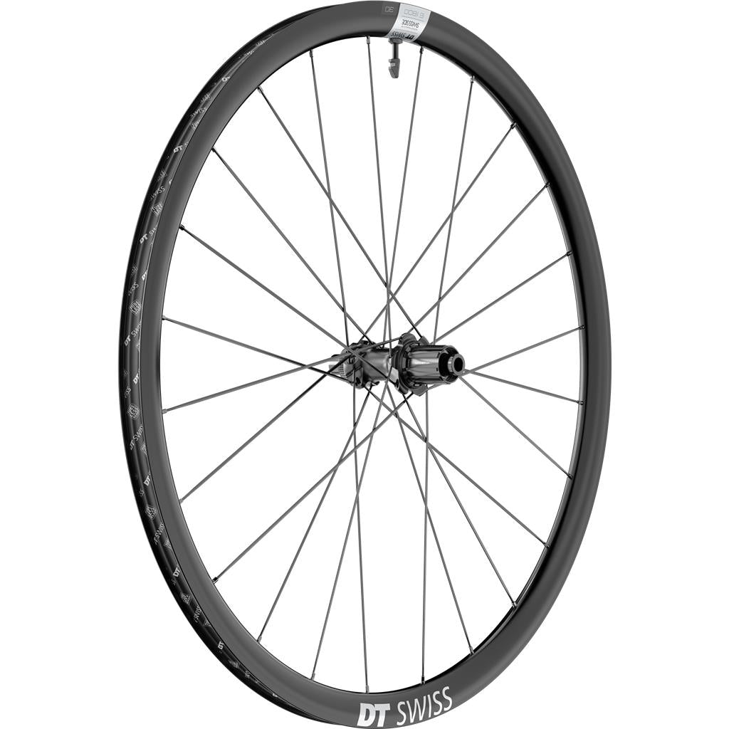 DT Swiss 28", Alu, sw, CL,142/12mm TA, Shimano HR DT Swiss E 1800 Spline DB 30 28"/22mm