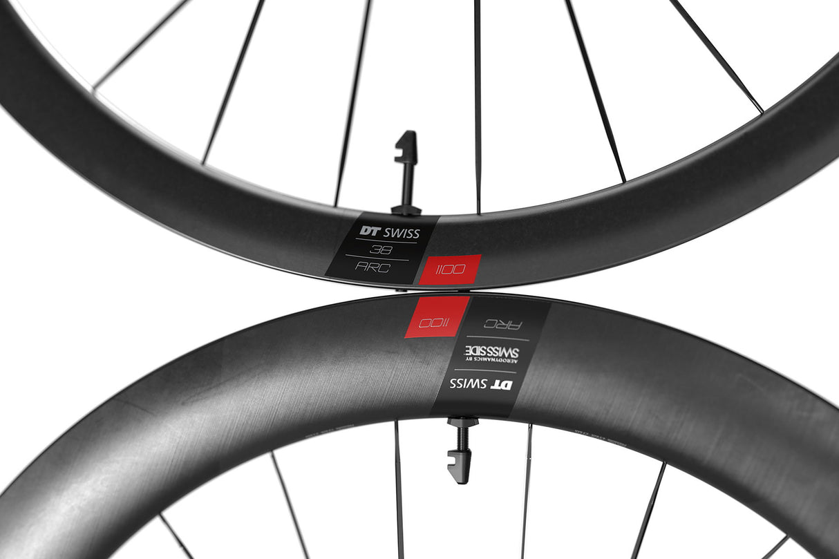DT Swiss 28", Carbon, CL, 100/12 mm TA VR DT Swiss ARC1100 Dicut 38 DB 28"/20mm