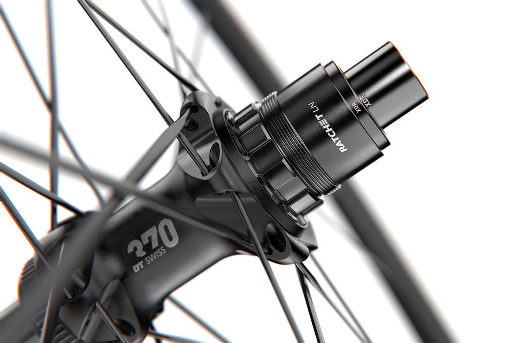 DT Swiss 28", Alu, sw, CL, 142/12 TA, Sram XDR RD HR DT Swiss P 1800 Spline DB 23 28"/20mm