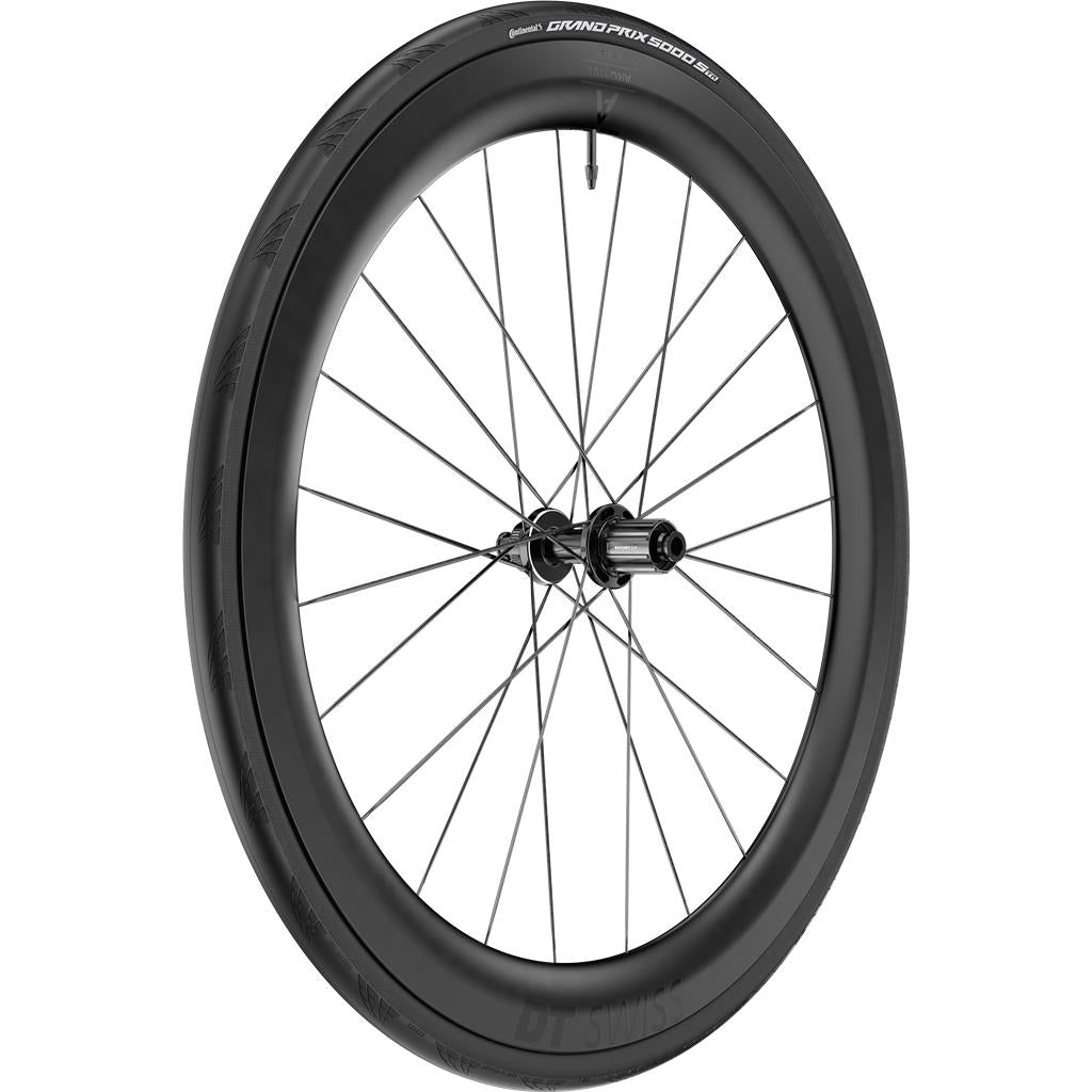 DT Swiss 28", Carbon, sw, Center Lock,142/12mm TA HR DT Swiss ARC1100 Dic.WTS CS DB 55 BLK