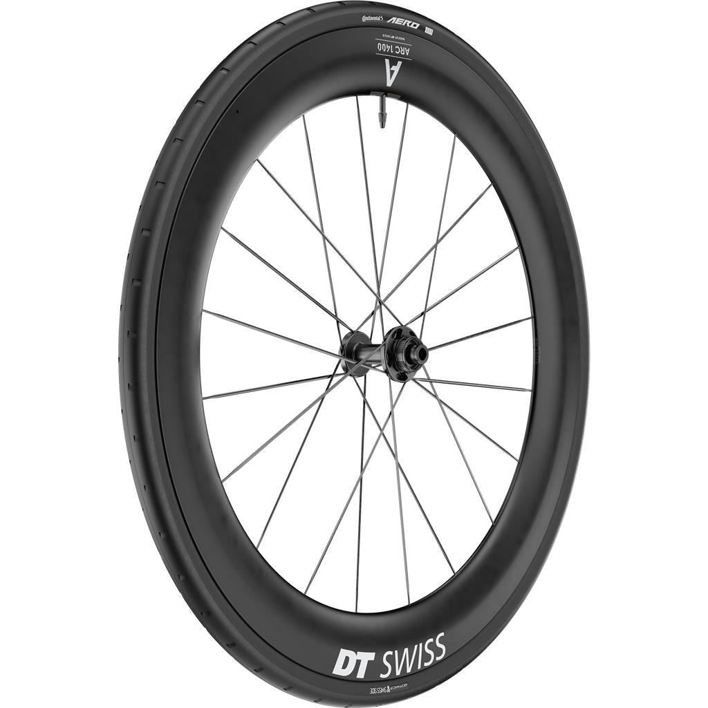 DT Swiss 28", Carbon, Center Lock,100/12mm TA VR DT Swiss ARC1400 Dicut WTS DB 65