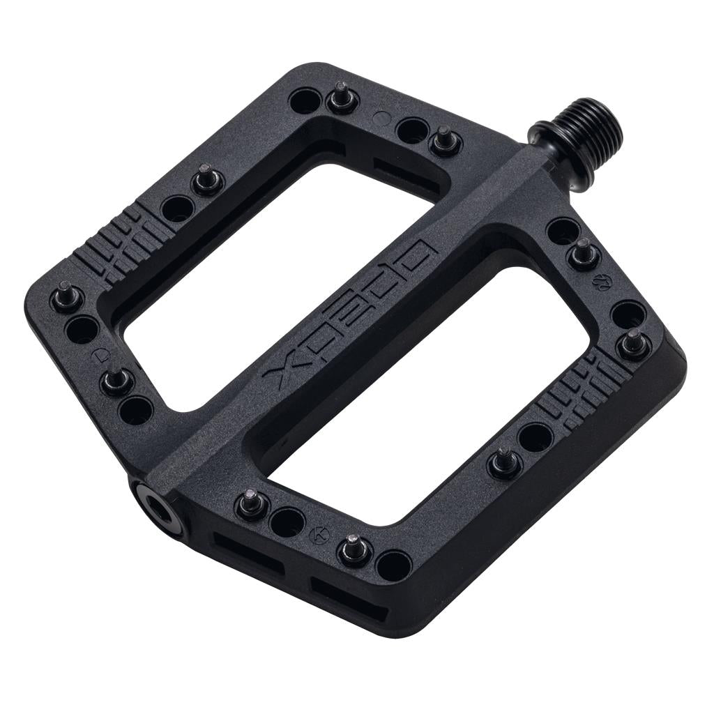 Xpedo schwarz, 109x109x16mm, Plattform Pedal Xpedo FELIX