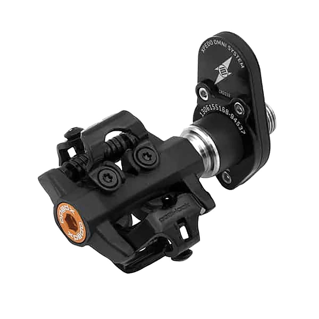 Xpedo schwarz, 9/16'', zweiseitig Pedal Xpedo Clipless CXR OMNI