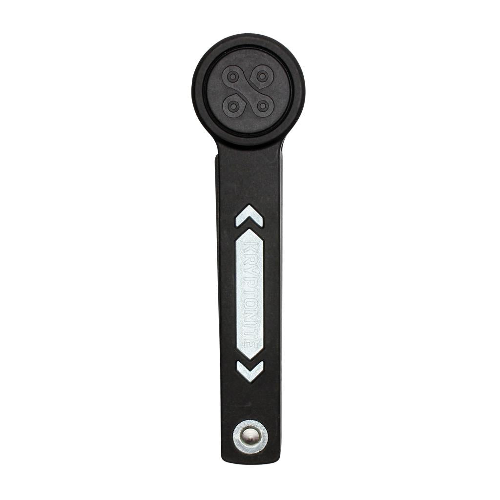 Kryptonite Länge 80cm,2,5mm Stahlgl.,sw,2 Schlüssel Faltreifenschloss Kryptonite Keeper Mini