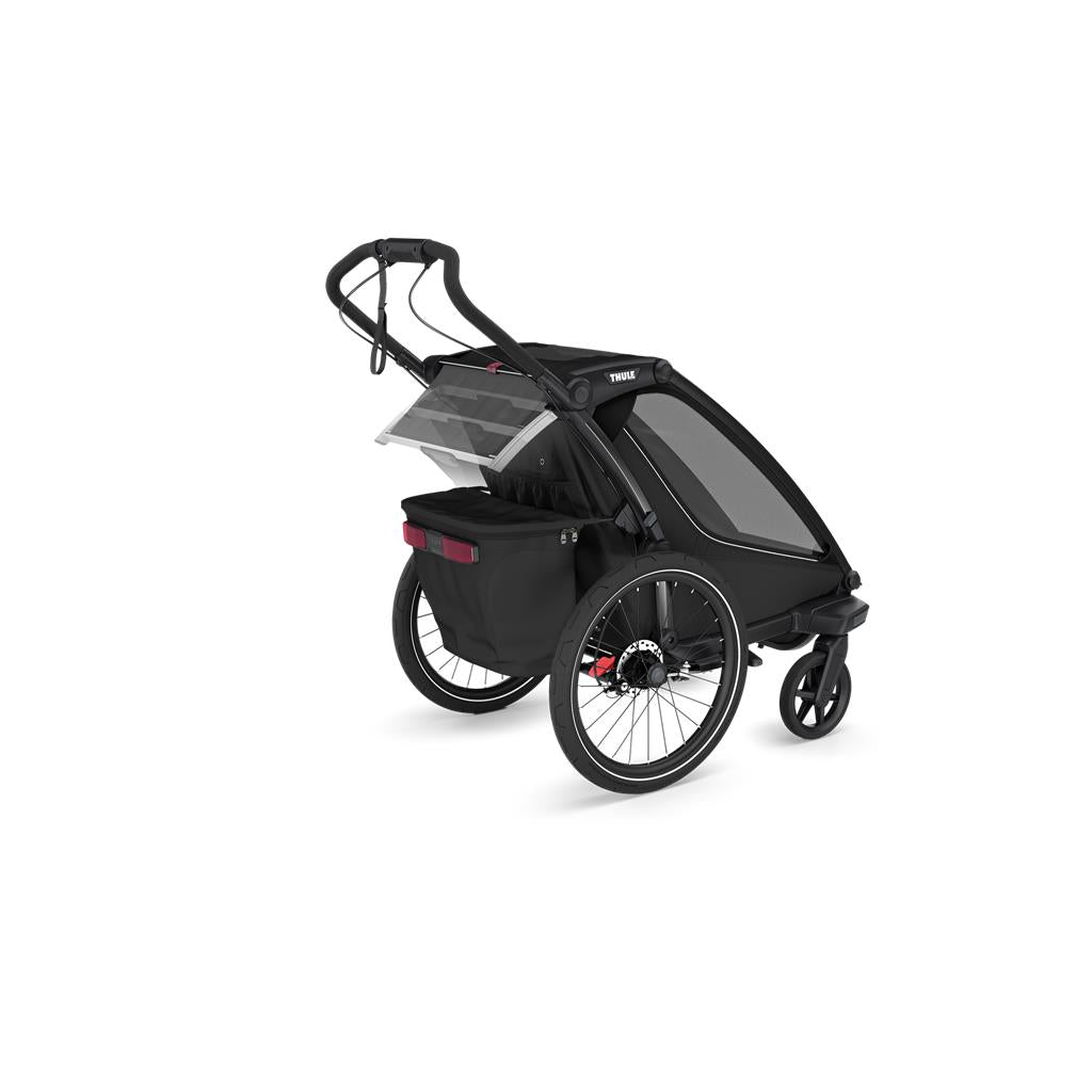 Thule Single, schwarz Kinderanhänger Thule Chariot Sport 2