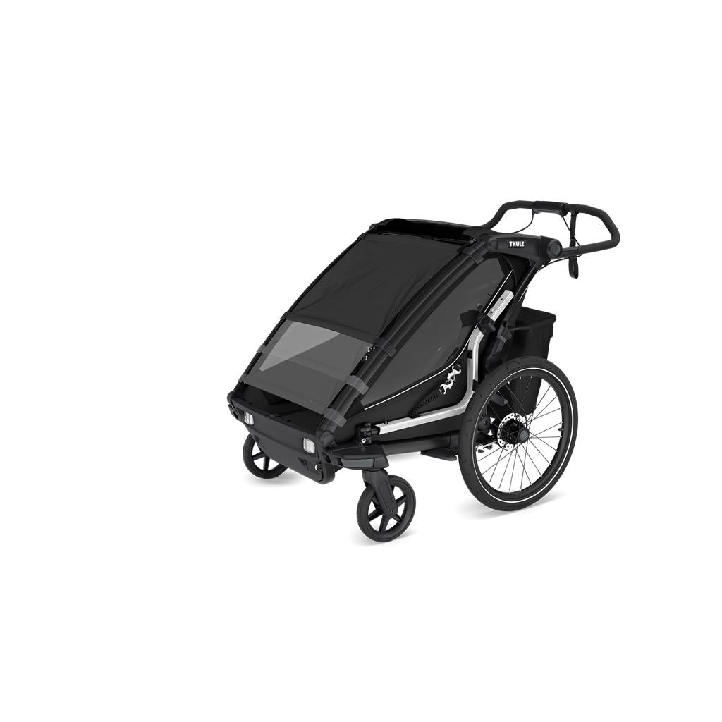 Thule Single, schwarz Kinderanhänger Thule Chariot Sport 2