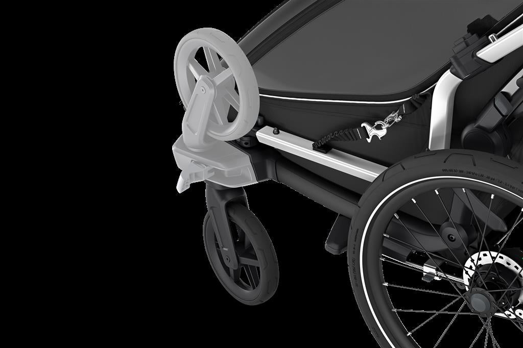 Thule Double, schwarz Kinderanhänger Thule Chariot Sport 2