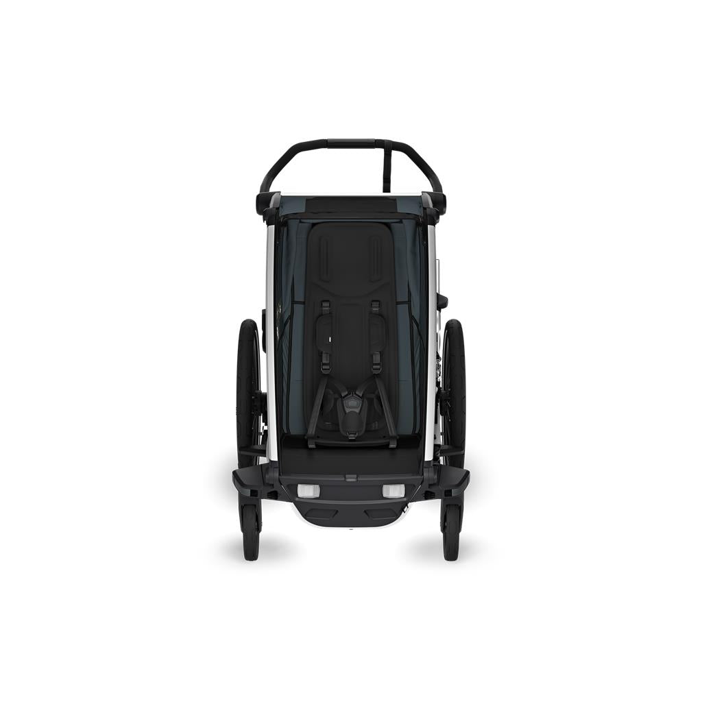 Thule Single, Dark Slate Kinderanhänger Thule Chariot Cross 2