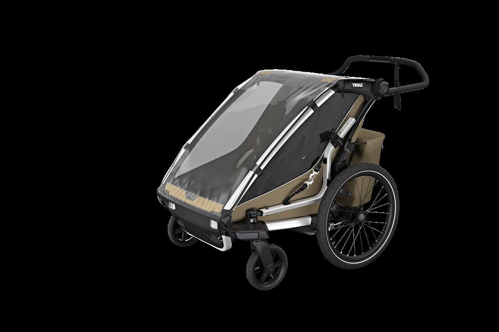 Thule Single, Faded Khaki Kinderanhänger Thule Chariot Cross 2
