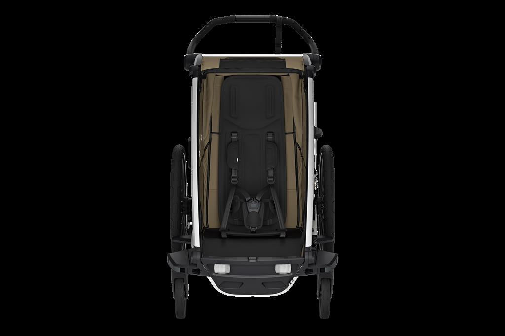 Thule Single, Faded Khaki Kinderanhänger Thule Chariot Cross 2