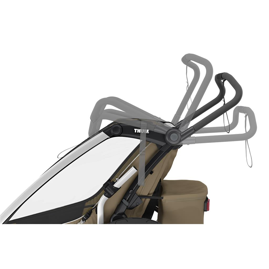 Thule Double, Faded Khaki Kinderanhänger Thule Chariot Cross 2