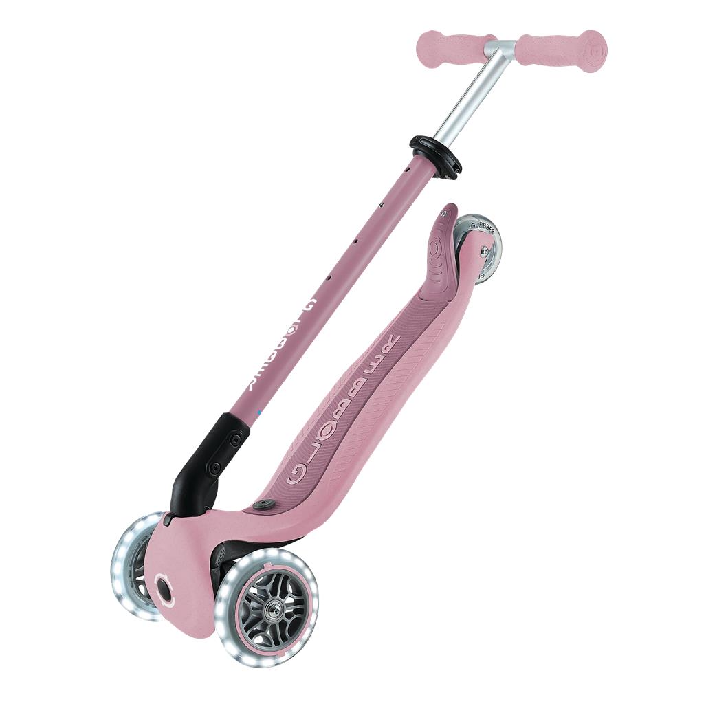 Globber beere, 120/80mm, mit Leuchtrollen Scooter Globber Go-Up Active Lights Eco