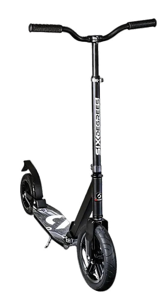 Muuwmi schwarz, 300mm/205mm Scooter Six Degrees Aluminium AIR