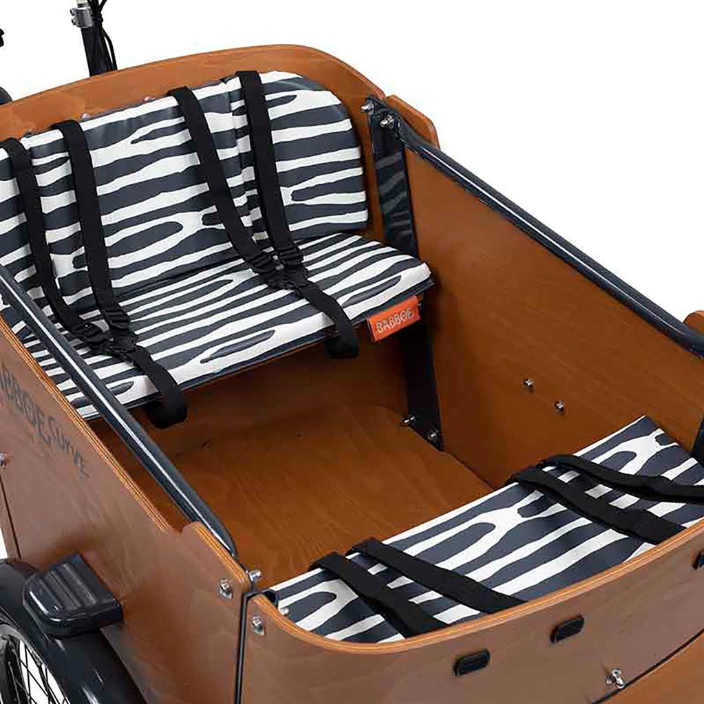 Babboe Zingy Zebra, für Curve Kissenset Babboe