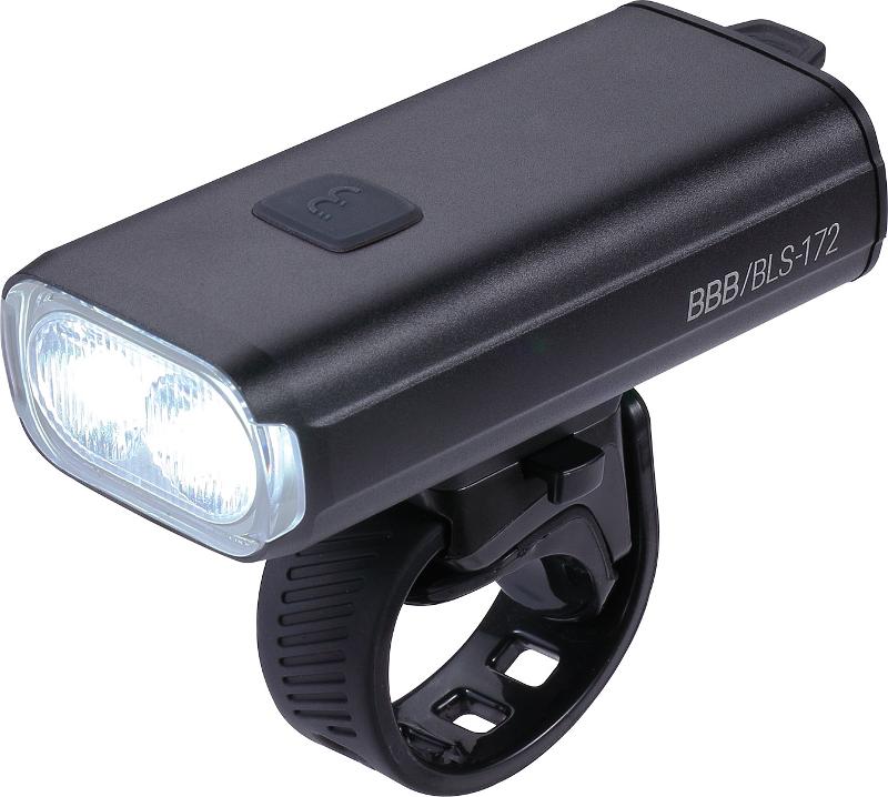 BBB Akku Frontlicht StrikeDuo 1600 BLS-172 schwarz