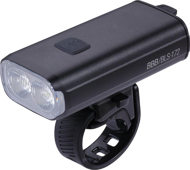 BBB Akku Frontlicht StrikeDuo 1600 BLS-172 schwarz