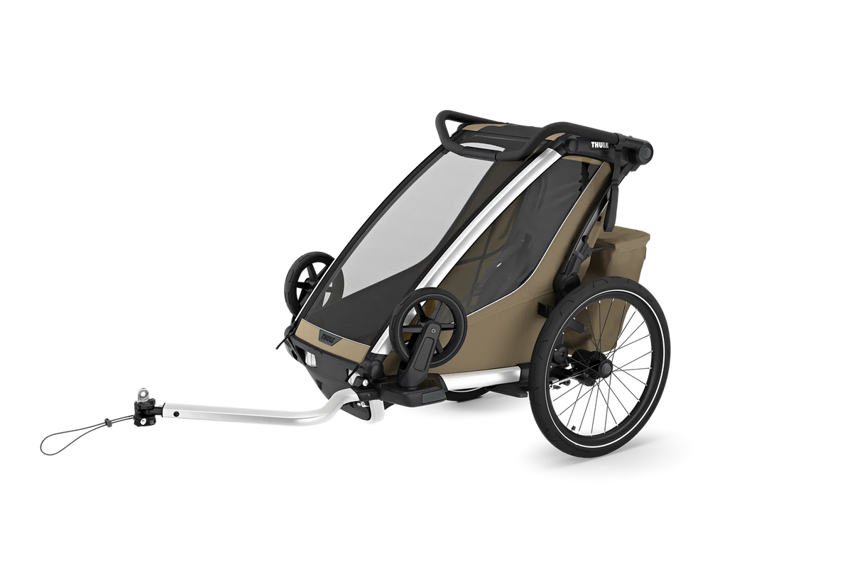 Thule Single, Faded Khaki Kinderanhänger Thule Chariot Cross 2