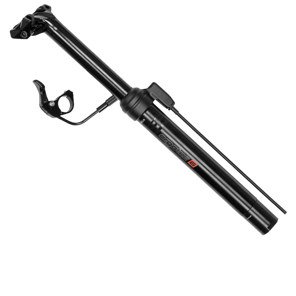 ERGOTEC Up&Down RC Sattelstütze höhenverstellbar ø 27,2 x 400 mm, mit Fernbedienung, schwarz