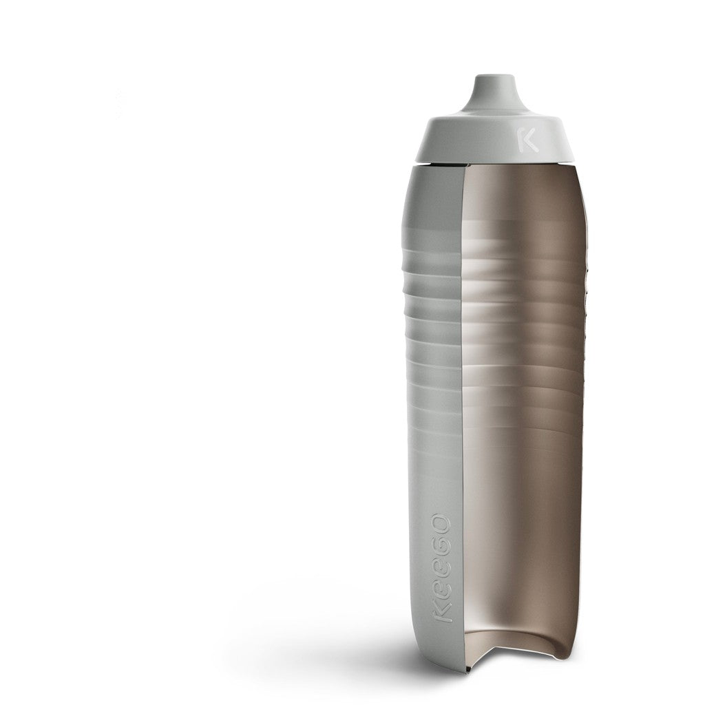 Keego Trinkflasche Kunststoff Titan 0,75 l, Silver Stardust