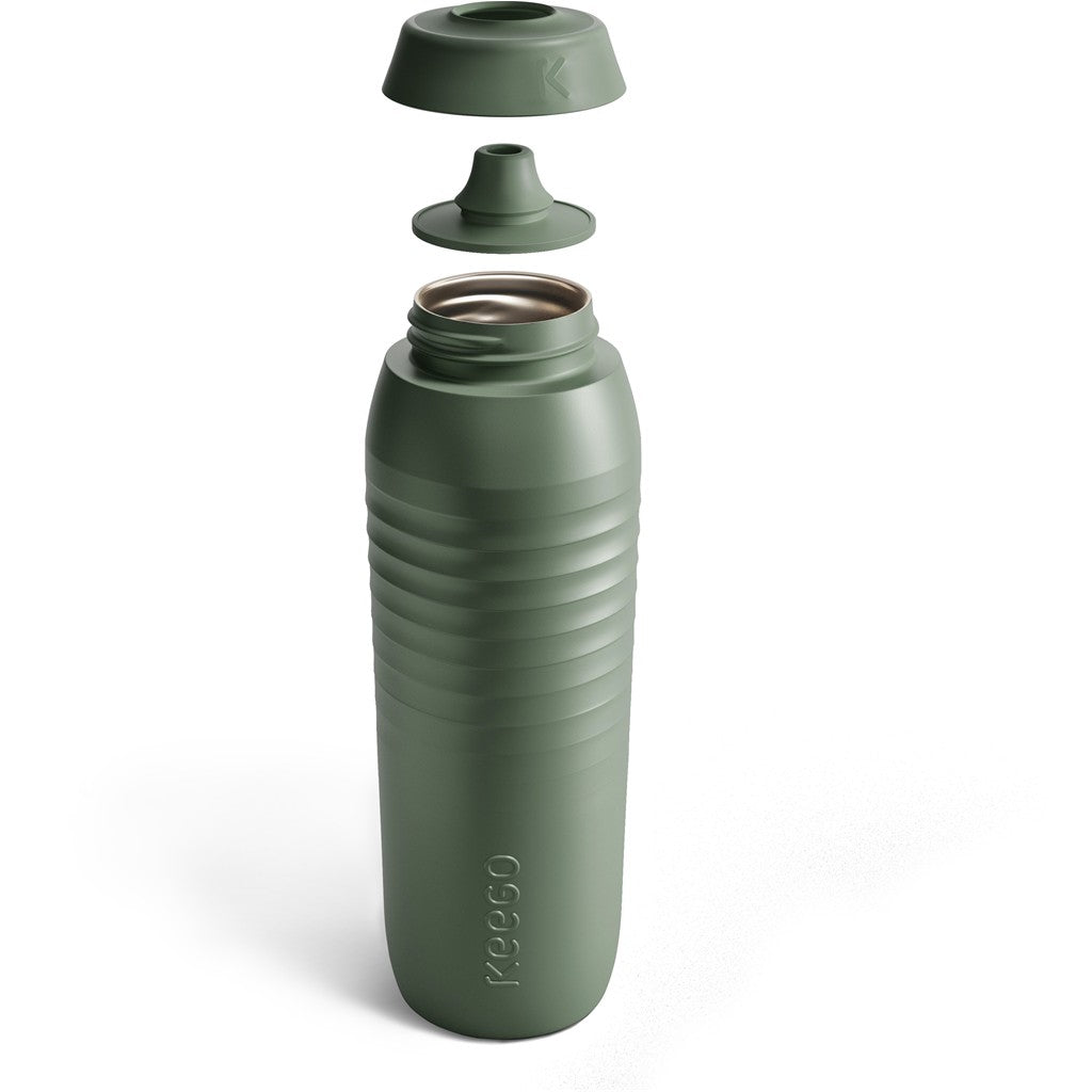 Keego Trinkflasche Kunststoff Titan 0,75 l, Gravel Green