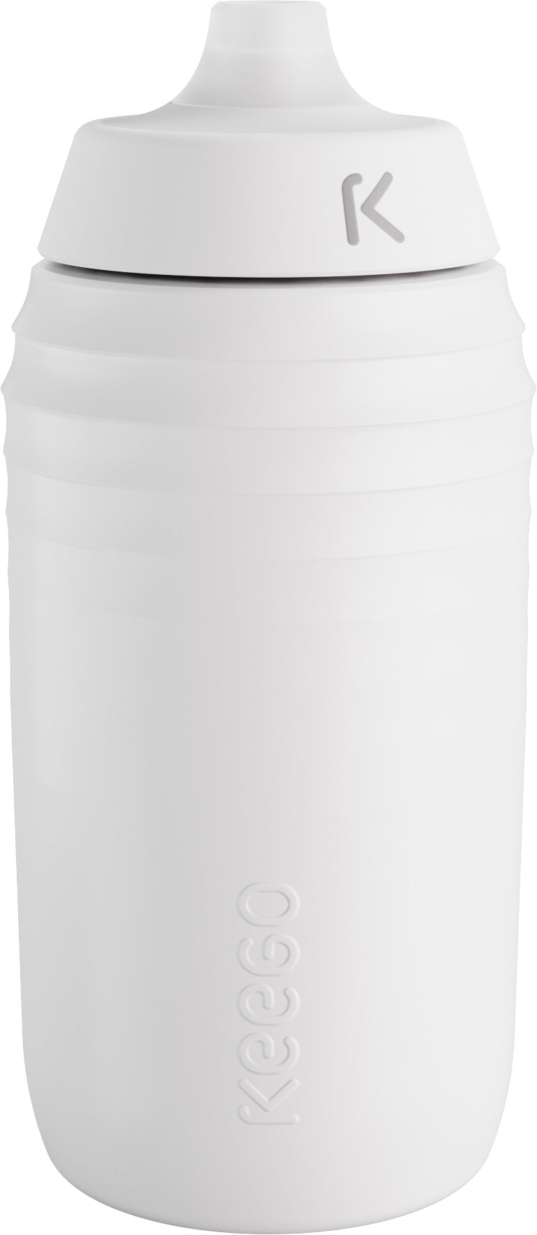 Keego Trinkflasche Kunststoff Titan 0,5 l, Titanium White