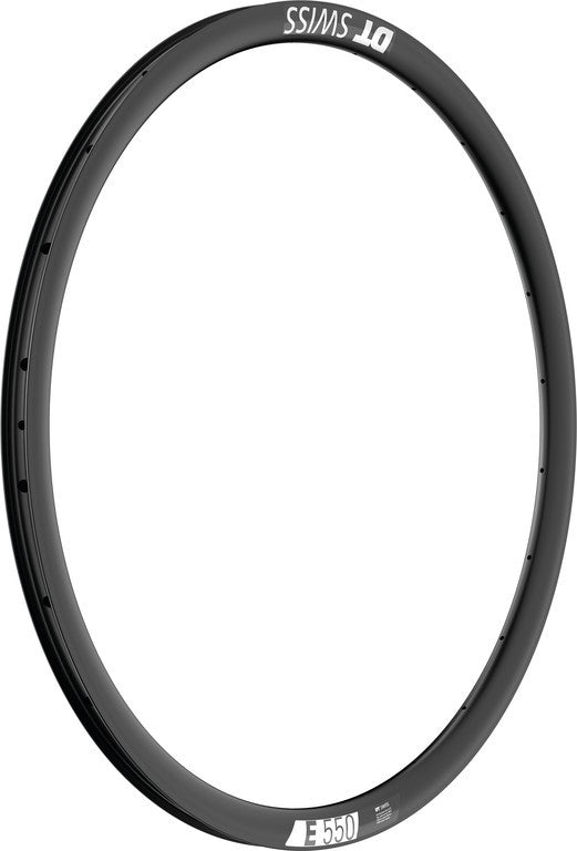 DT Swiss 28", schwarz, 28 Loch, 622-22, VL 6,5mm Felge DT Swiss E 550 DB