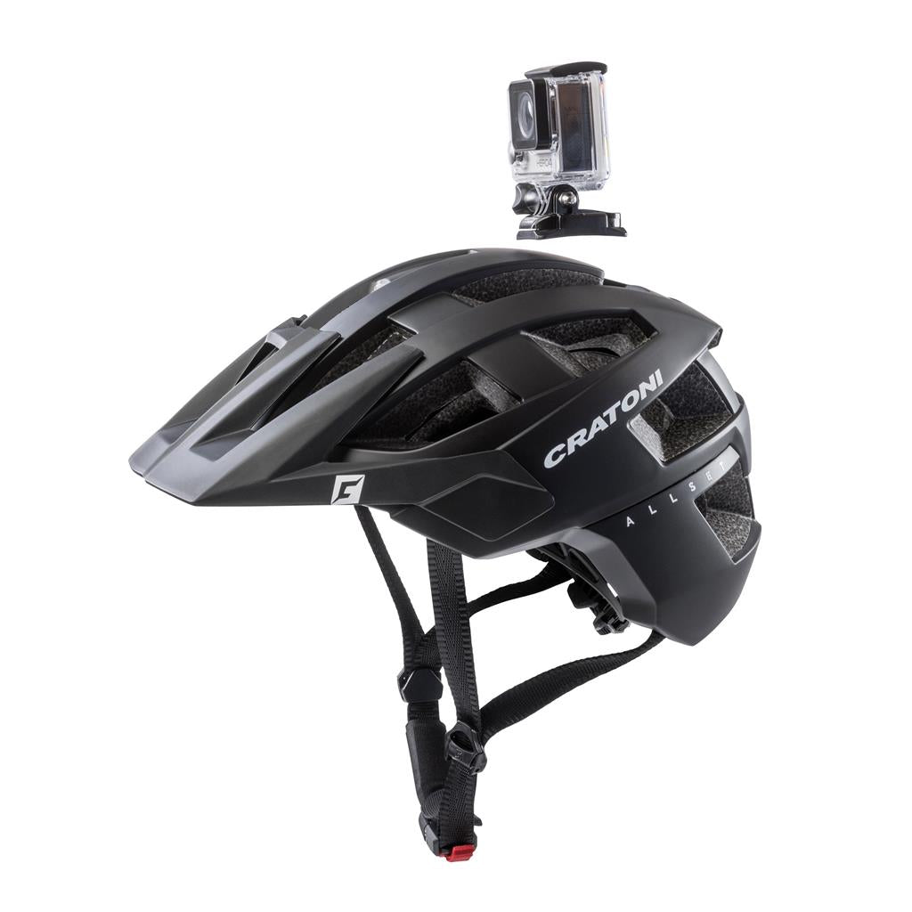 Cratoni Fahrradhelm AllSet (MTB) schwarz matt