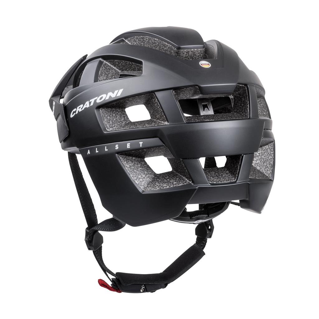 Cratoni Fahrradhelm AllSet (MTB) schwarz matt