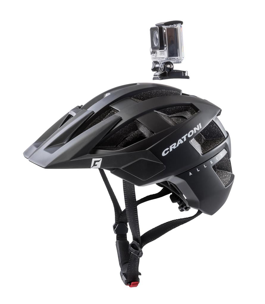 Cratoni Fahrradhelm AllSet (MTB) schwarz matt