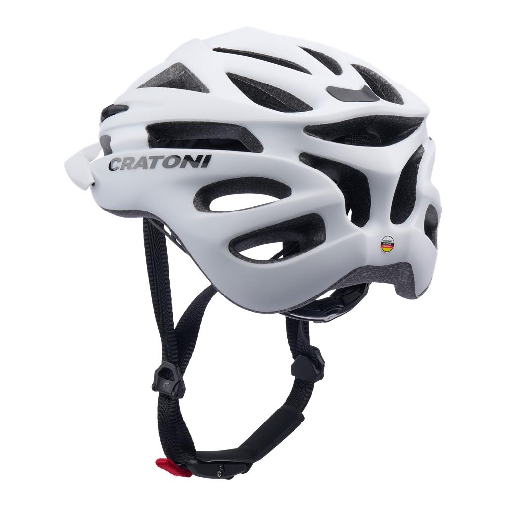 Cratoni Fahrradhelm Pacer (MTB) weiß matt, Gr. L/XL (58-62cm)