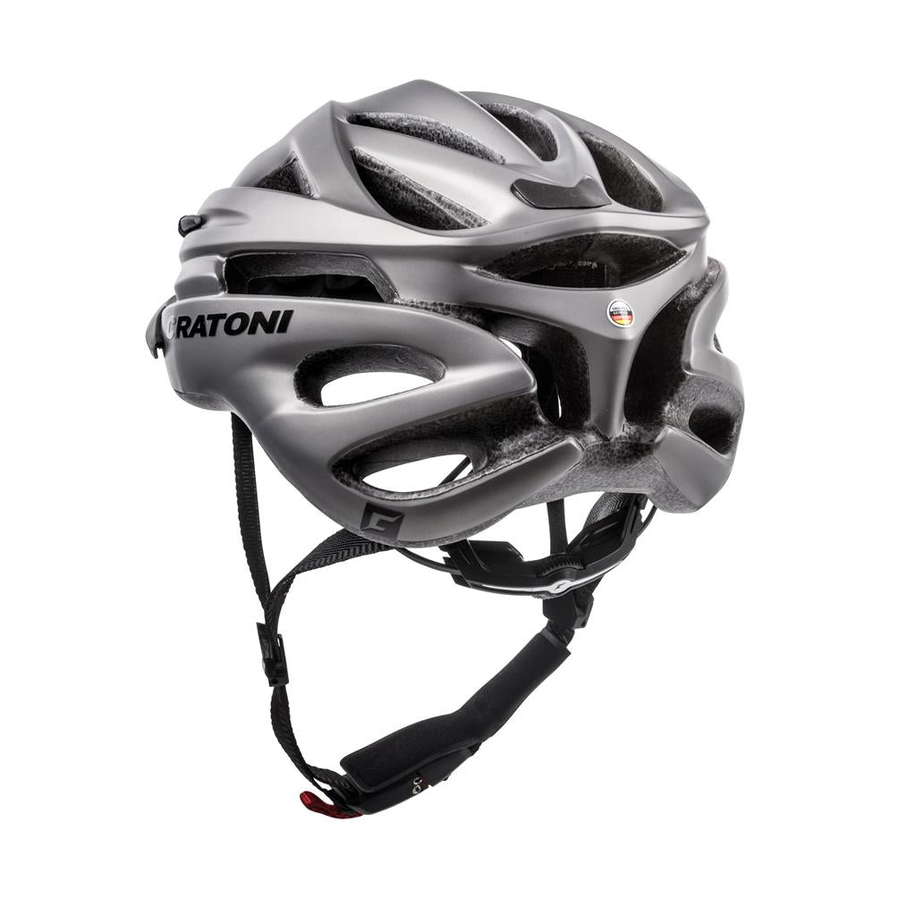 Cratoni Fahrradhelm Pacer (MTB) anthrazit matt, Gr. S/M (54-58cm)