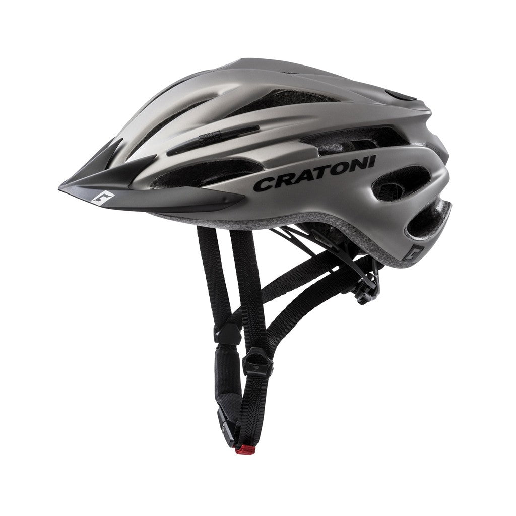 Cratoni Fahrradhelm Pacer (MTB) anthrazit matt, Gr. S/M (54-58cm)