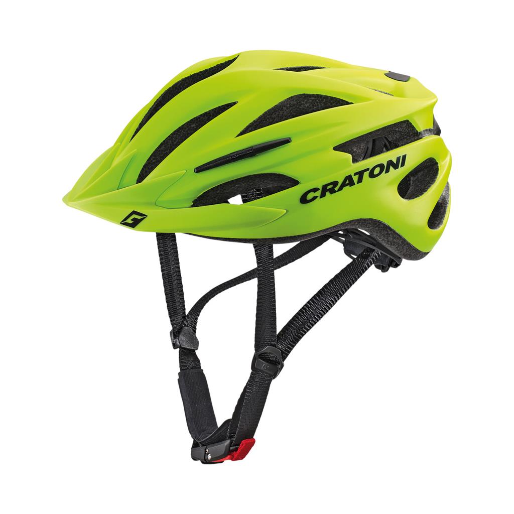 Cratoni Fahrradhelm Pacer (MTB) lime matt, Gr. S/M (54-58cm)