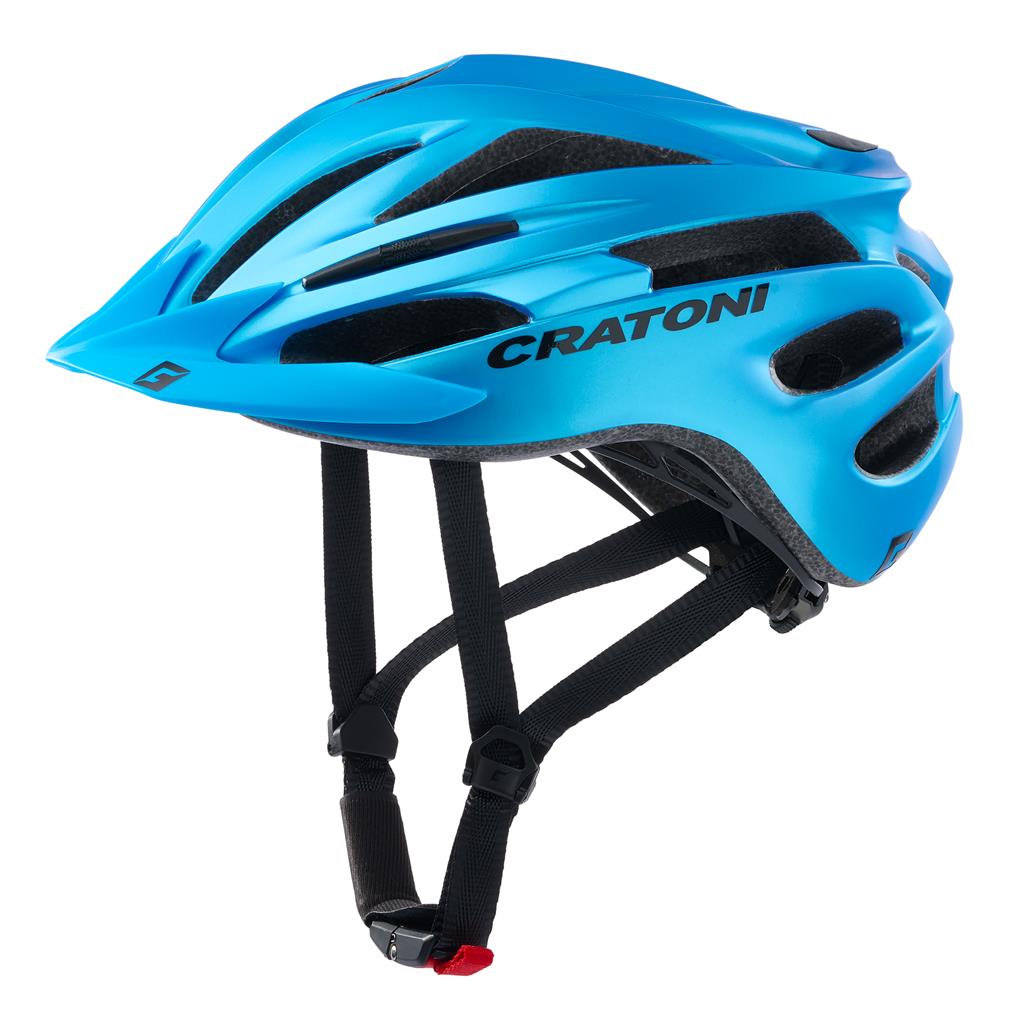Cratoni Fahrradhelm Pacer blau metallic matt, Gr. L/XL (58-62cm)