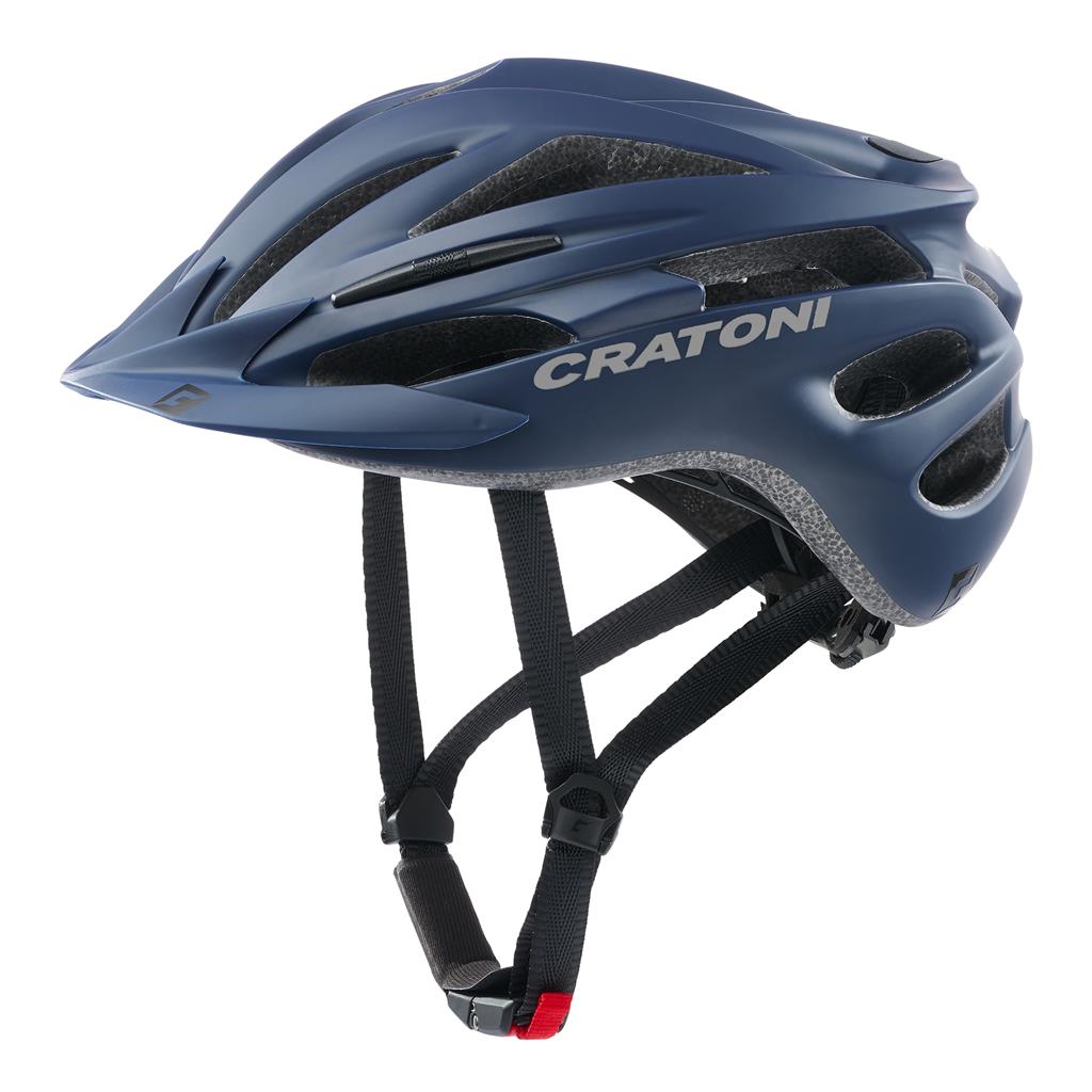 Cratoni Fahrradhelm Pacer dunkelblau matt, Gr. L/XL (58-62cm)