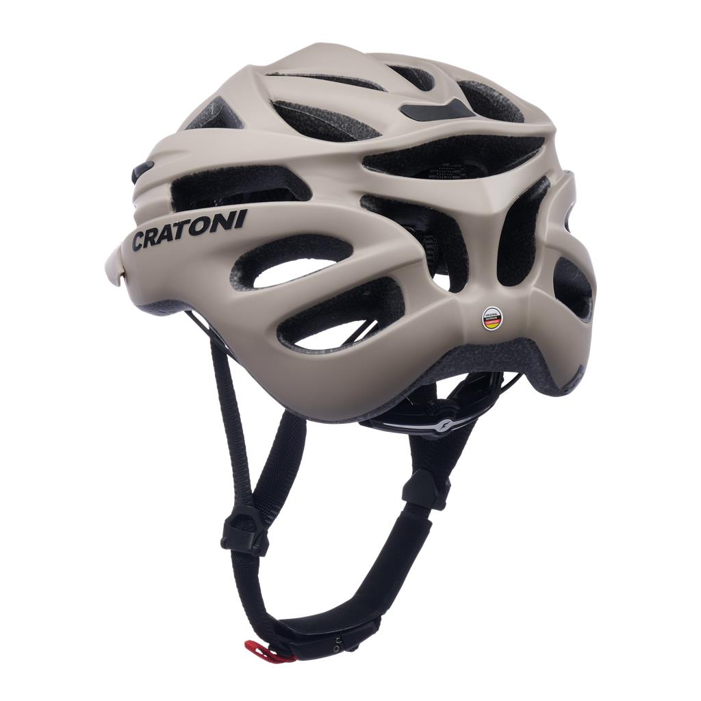 Cratoni Fahrradhelm Pacer cashmere matt, Gr. L/XL (58-62cm)