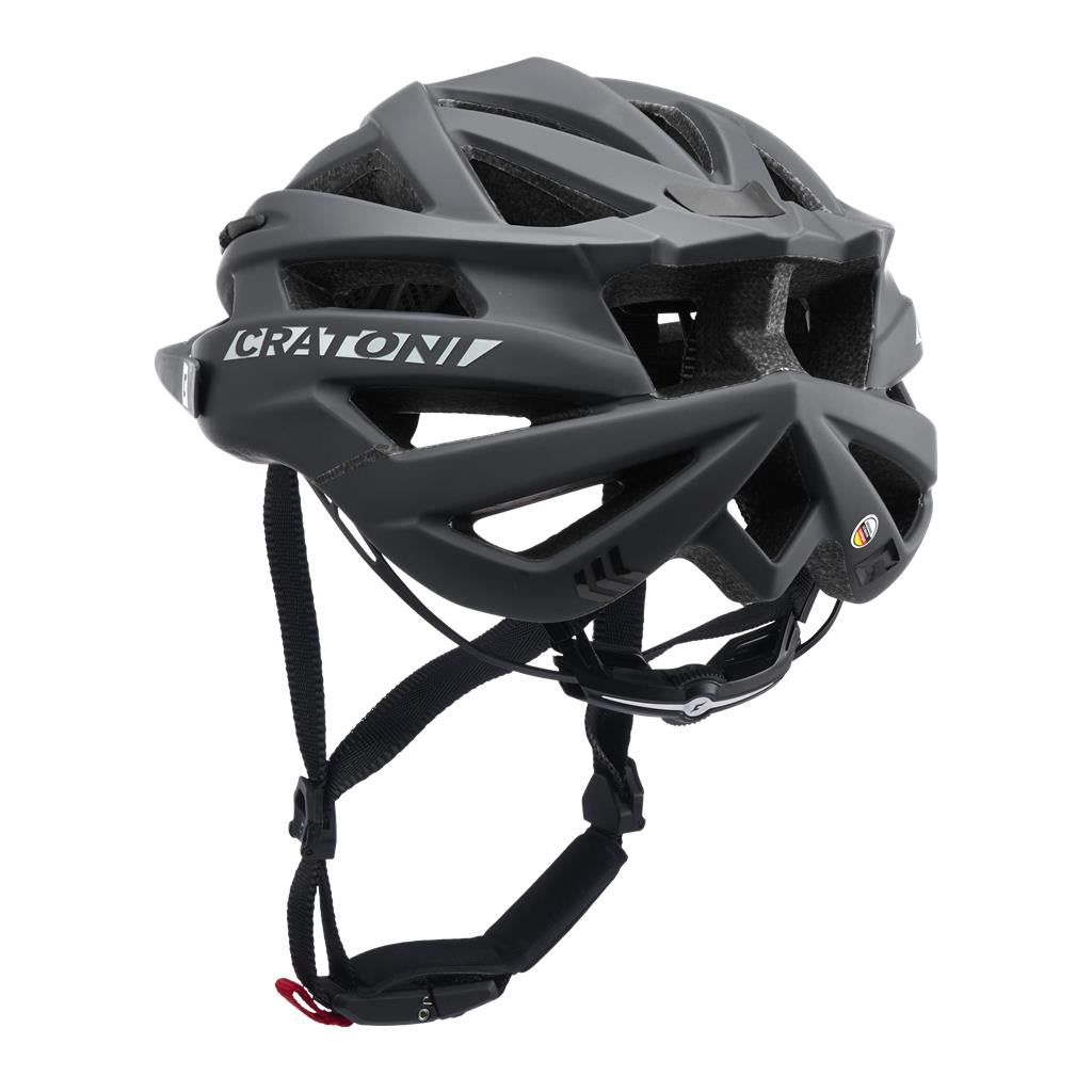Cratoni Fahrradhelm Agravic (MTB) schwarz matt, Gr. S/M (54-58cm)