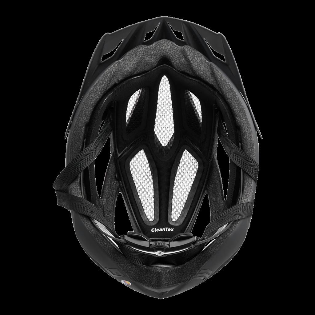 Cratoni Fahrradhelm Agravic (MTB) schwarz matt, Gr. L/XL (58-62cm)