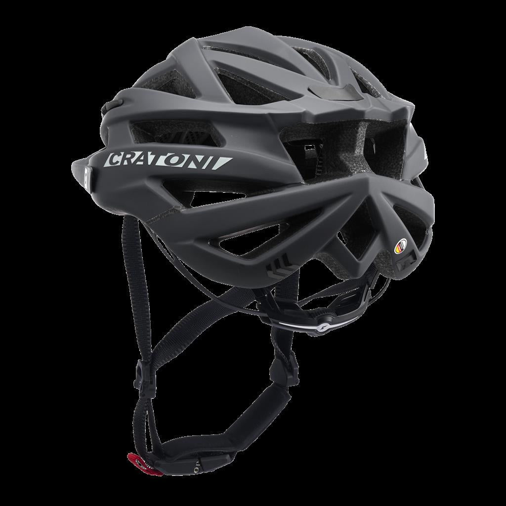 Cratoni Fahrradhelm Agravic (MTB) schwarz matt, Gr. L/XL (58-62cm)