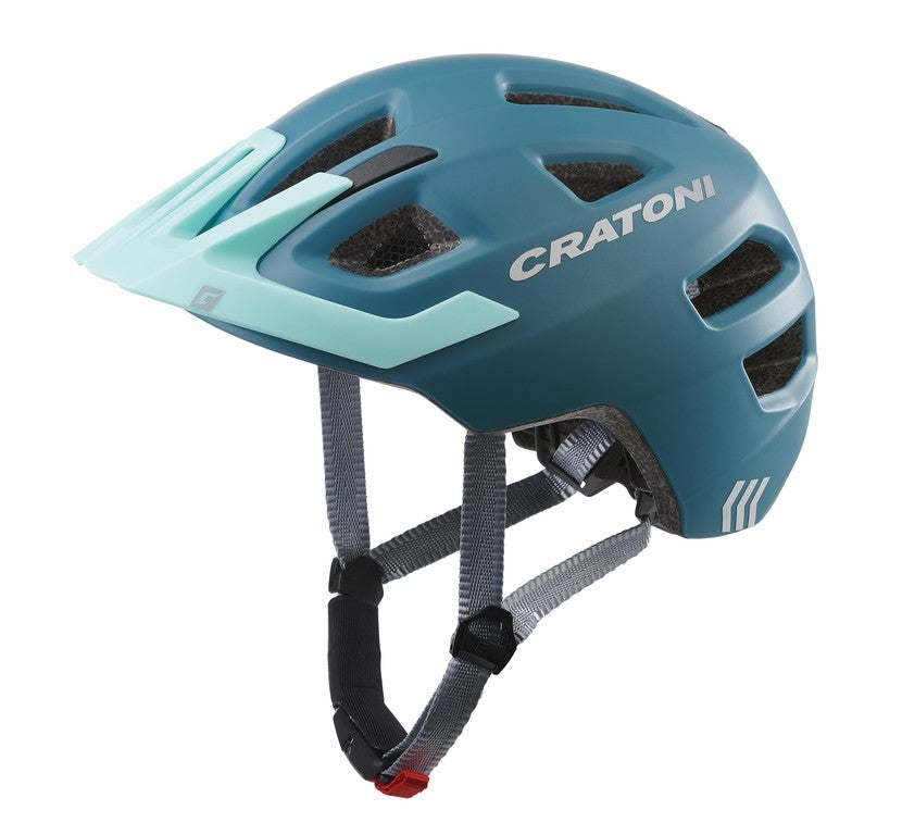 Cratoni stahlblau matt, Fahrradhelm Cratoni Maxster Pro