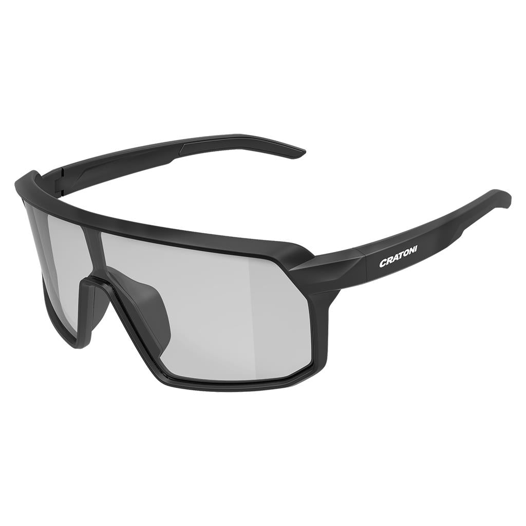 Cratoni Sonnenbrille Cratoni Skyvision sw matt , Glas smoke, nicht verspiegelt