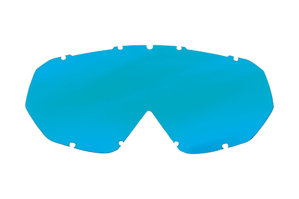 Cratoni Wechselscheibe Cratoni für C-Rage Glas blau