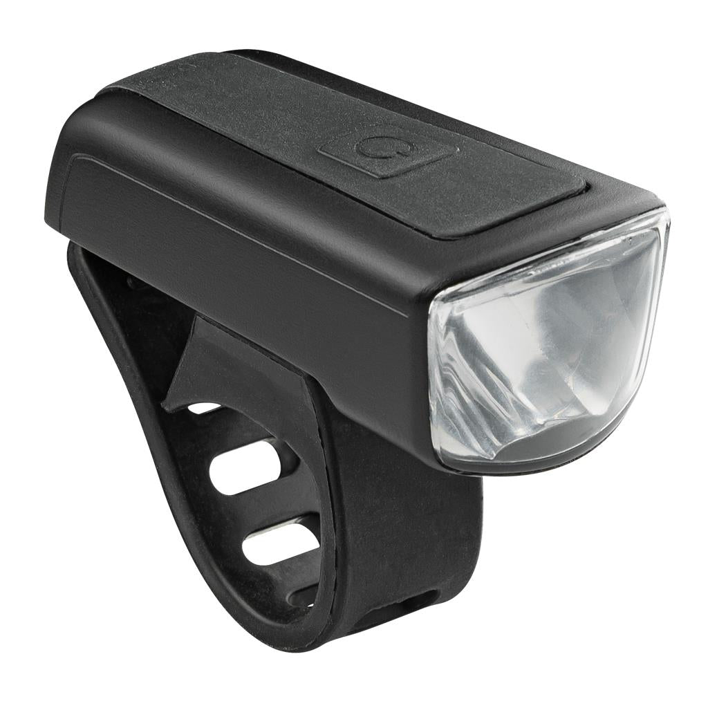 AXA LED-Akkuscheinwerfer AXA Dwn 50 Lux schwarz, inkl. USB Kabel, mit Schalter