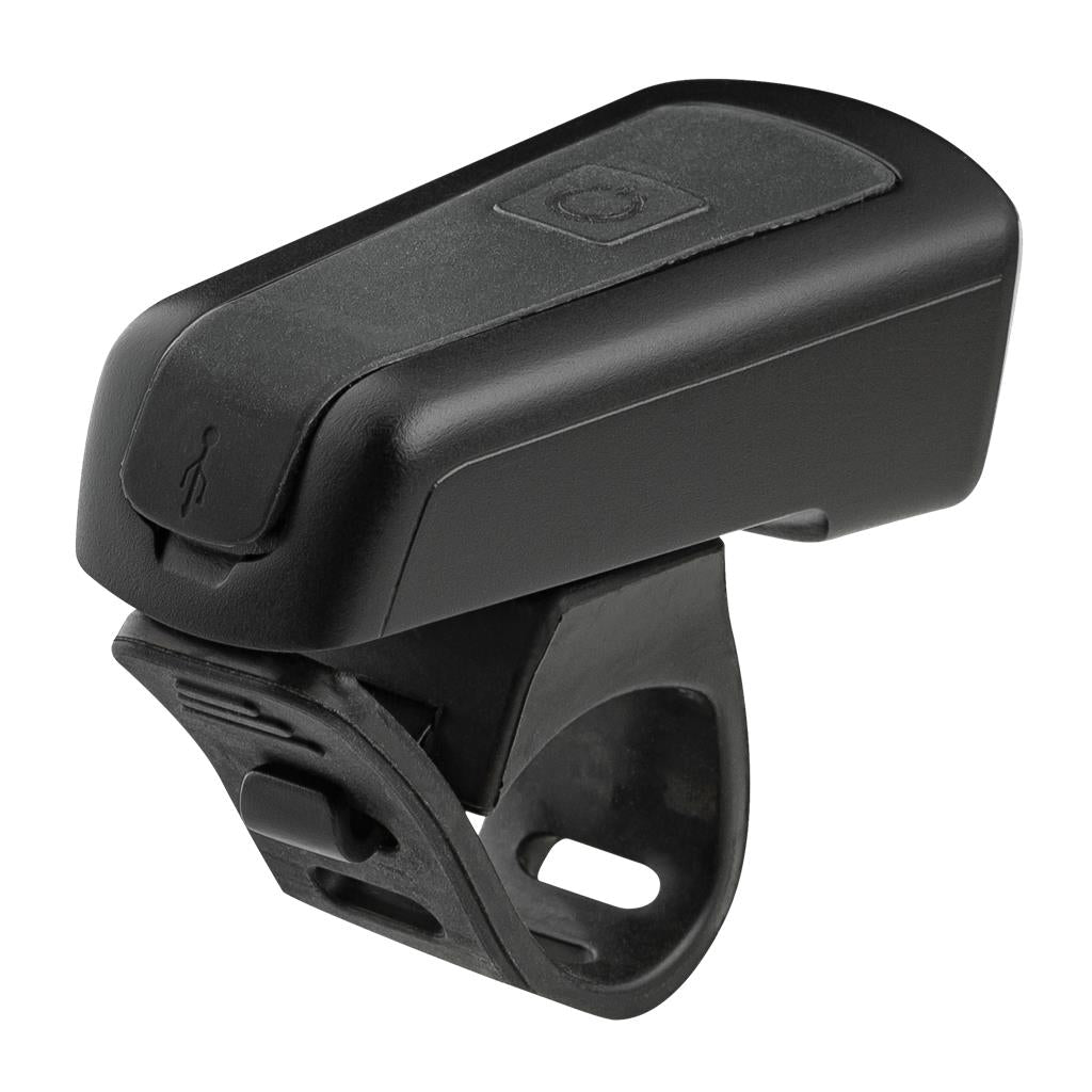AXA LED-Akkuscheinwerfer AXA Dwn 50 Lux schwarz, inkl. USB Kabel, mit Schalter