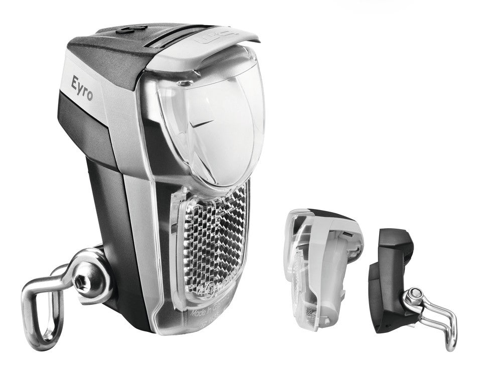 Busch & Müller LED-Akkuscheinwerfer b&m Lumotec IQ Eyro für Gabelmontage 30 Lux